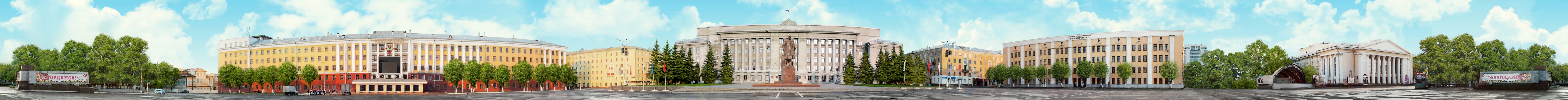 Театральная площадь — административный, научный, образовательный и культурный центр города Кирова и Кировской области